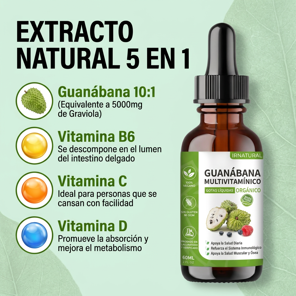 Extracto de guanábana orgánica