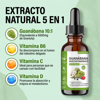 Extracto de guanábana orgánica